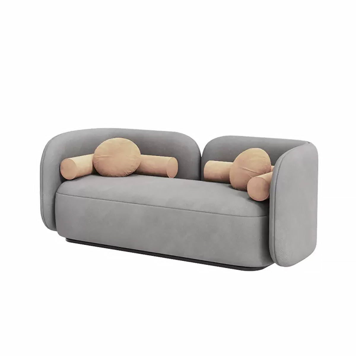 Minimalist Sofa Set with Accent Chair and Coffee Table