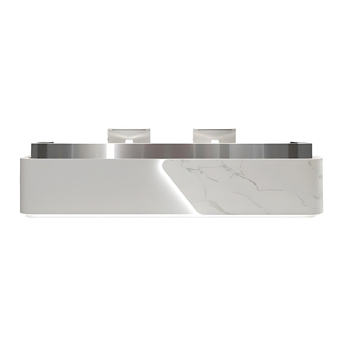 Company Front Desk Beauty Salon Bar Simple Lacquer Reception Desk