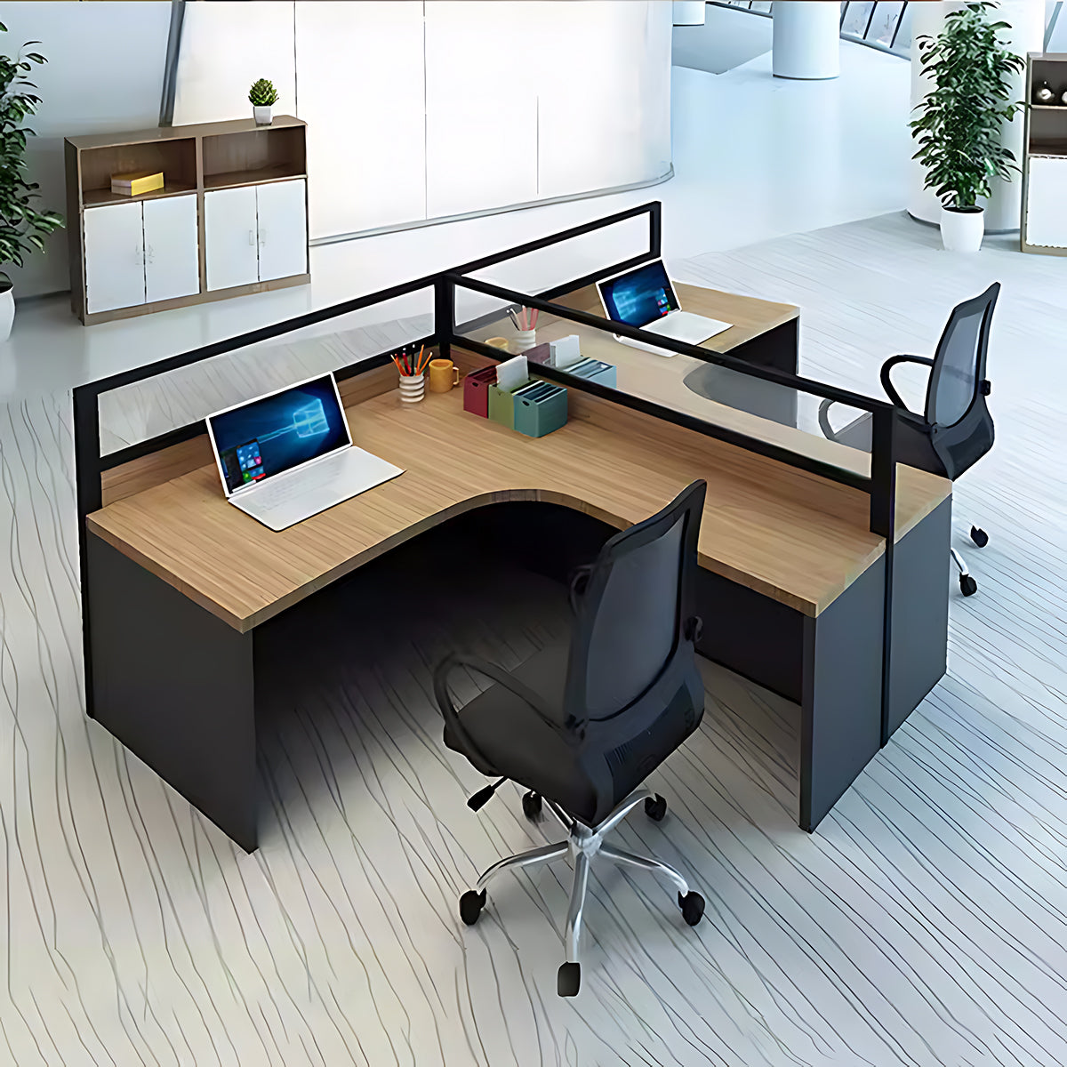 A Screen Office with Multiple Styles and Two Way Options