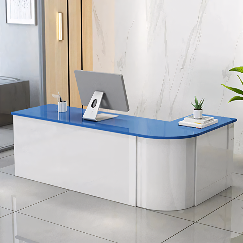 Rounded Corner Reception Desk