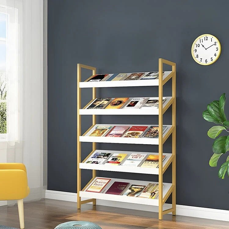 Freestanding Bookshelf Multilayer Tall Bookshelf Open Bookshelves and Bookcases