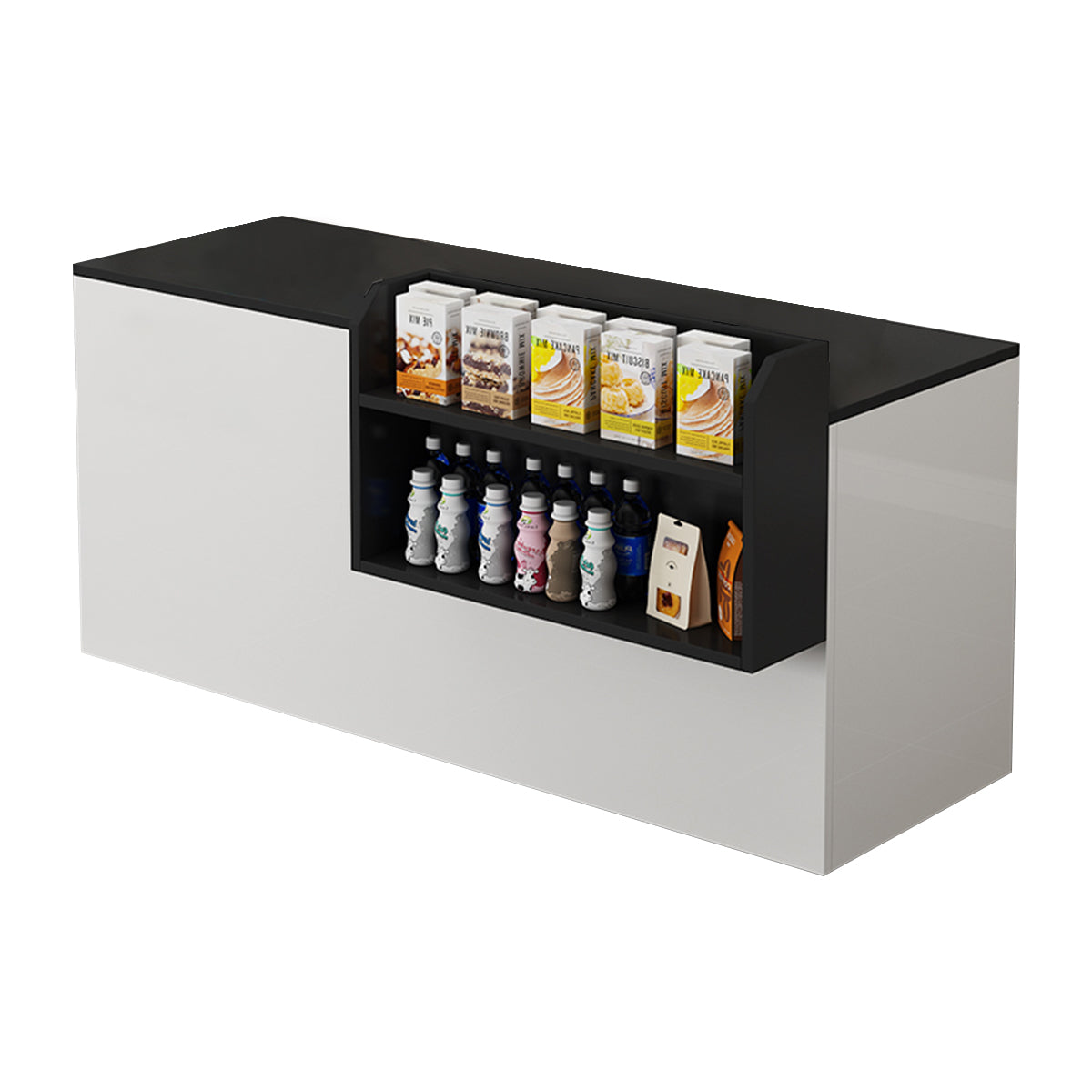 Compact and Simple Counter Cashier Front Desk Reception Desk