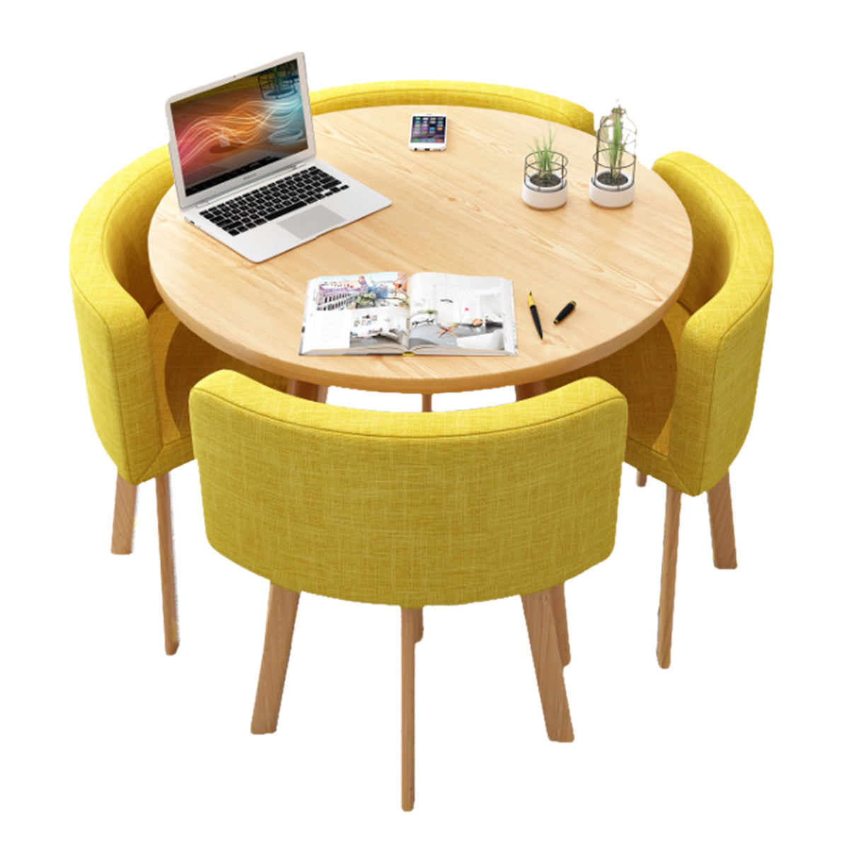 Modern Minimalist Style Negotiation Small Table