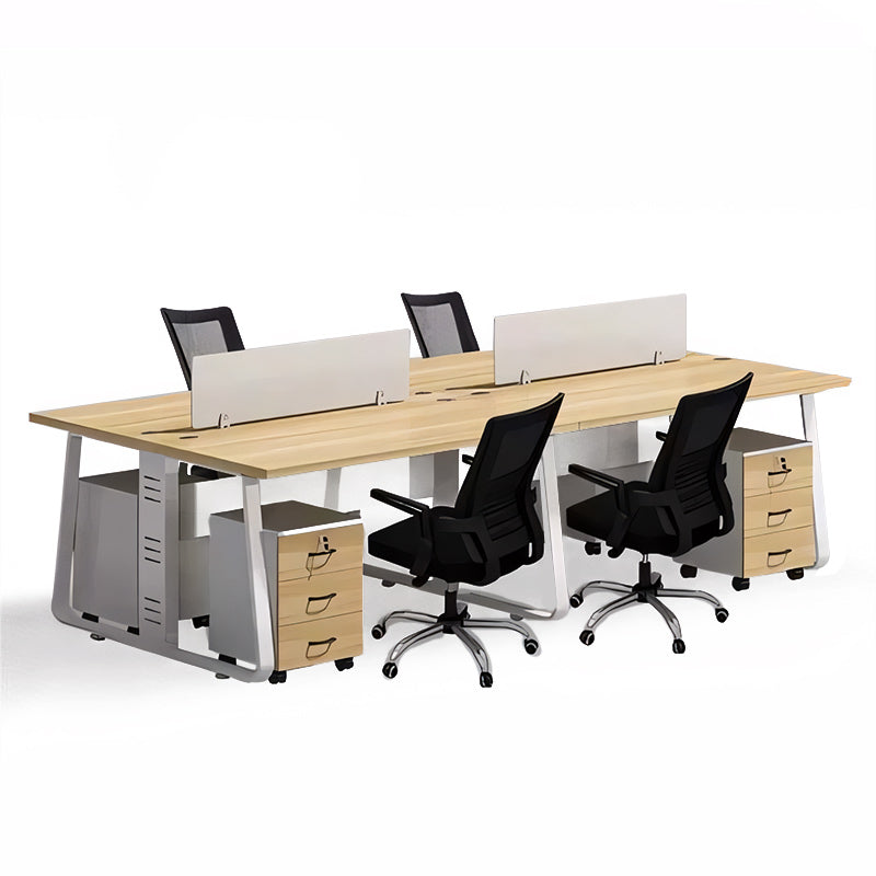 Fully Upgraded Flexible Combination Face to Face Two Person Desk