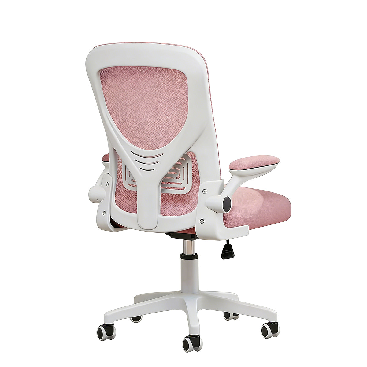 Ergonomic Mesh Office Chair with Adjustable Armrests, Lumbar Support, and Latex Seat Cushion