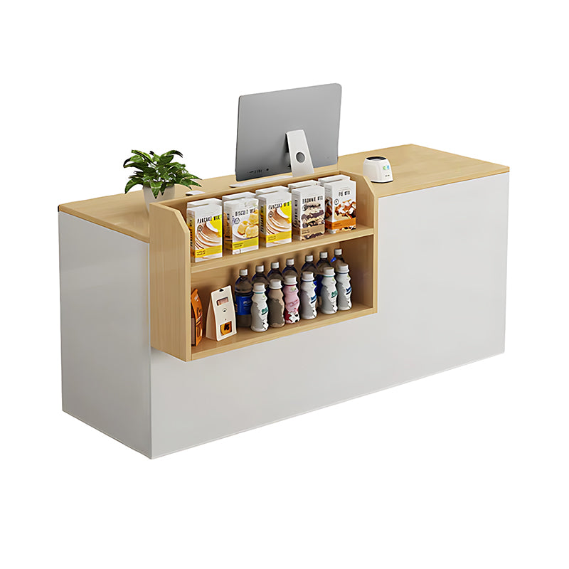 Compact and Simple Counter Cashier Front Desk Reception Desk