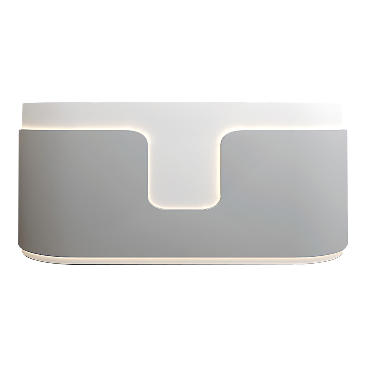 Elegant Modern Reception Desk for Offices, Commercial Centers & Salons