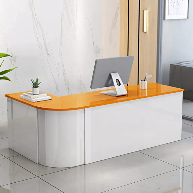 Rounded Corner Reception Desk