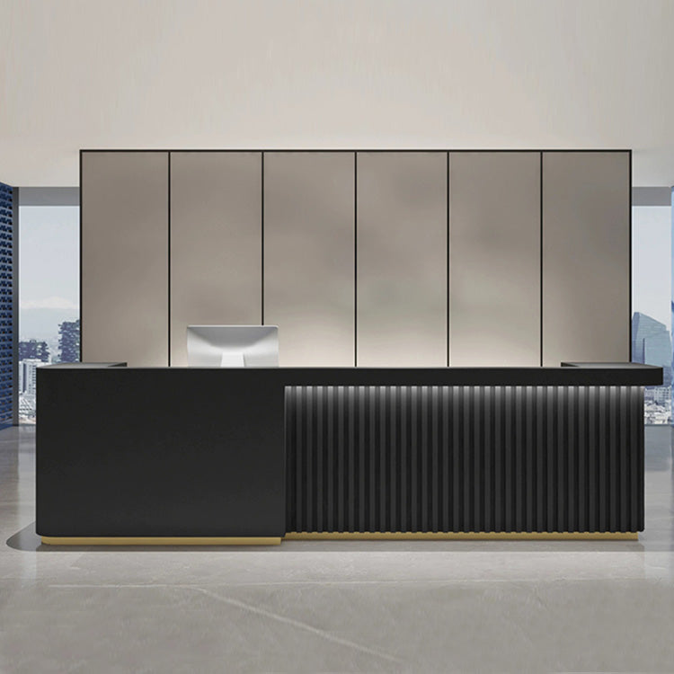 Modern Simple Lacquered Reception Desk