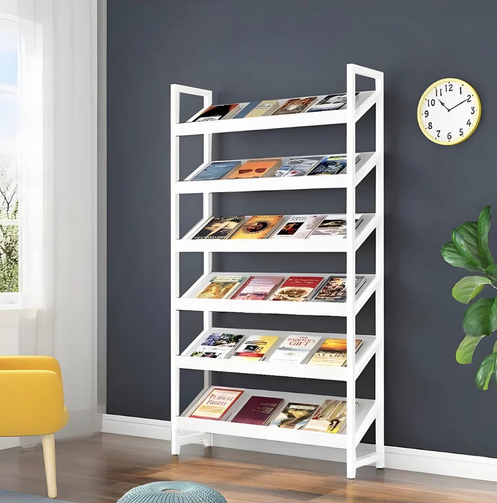 Freestanding Bookshelf Multilayer Tall Bookshelf Open Bookshelves and Bookcases