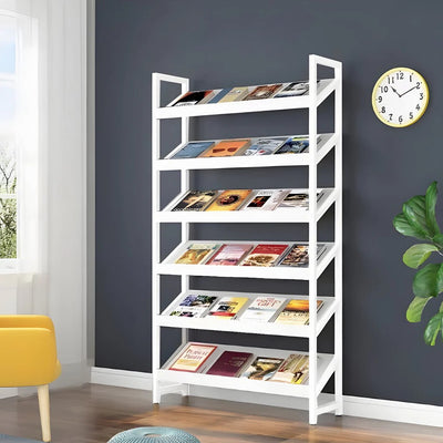 Freestanding Bookshelf Multilayer Tall Bookshelf Open Bookshelves and Bookcases