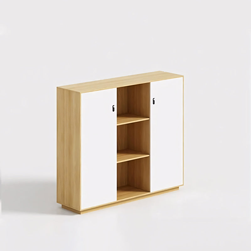 File Cabinet, Office Low Cabinet, Wooden, Simple Design