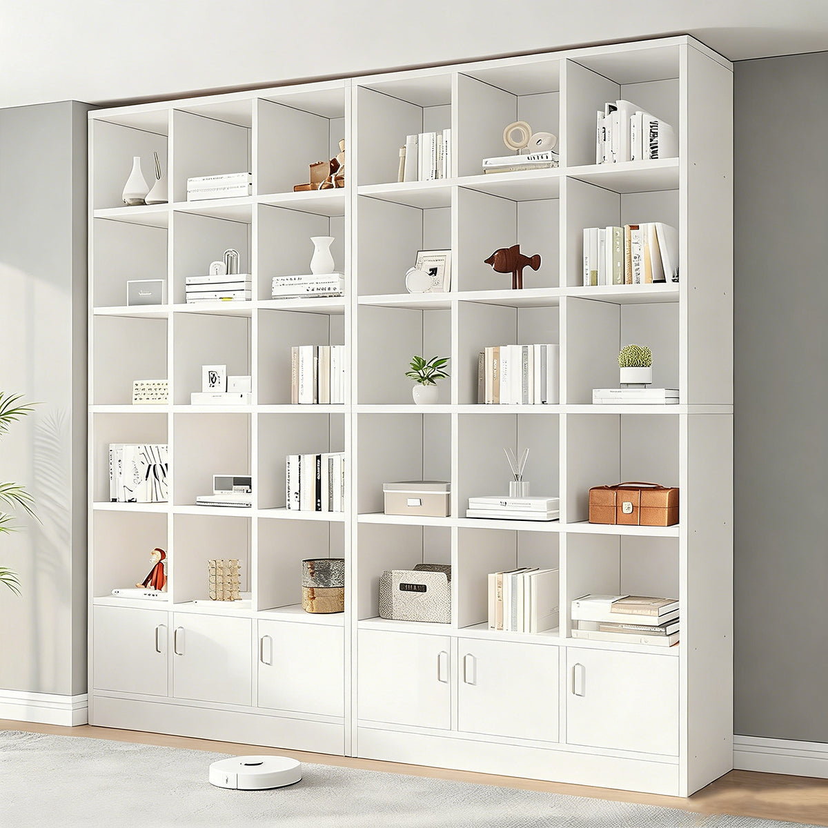 File Cabinet 87-94 in Tall with Modular for Office（Stock Items）