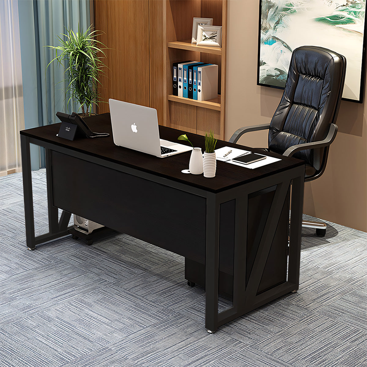 Executive Office Desktop Computer Desk Simple and Modern