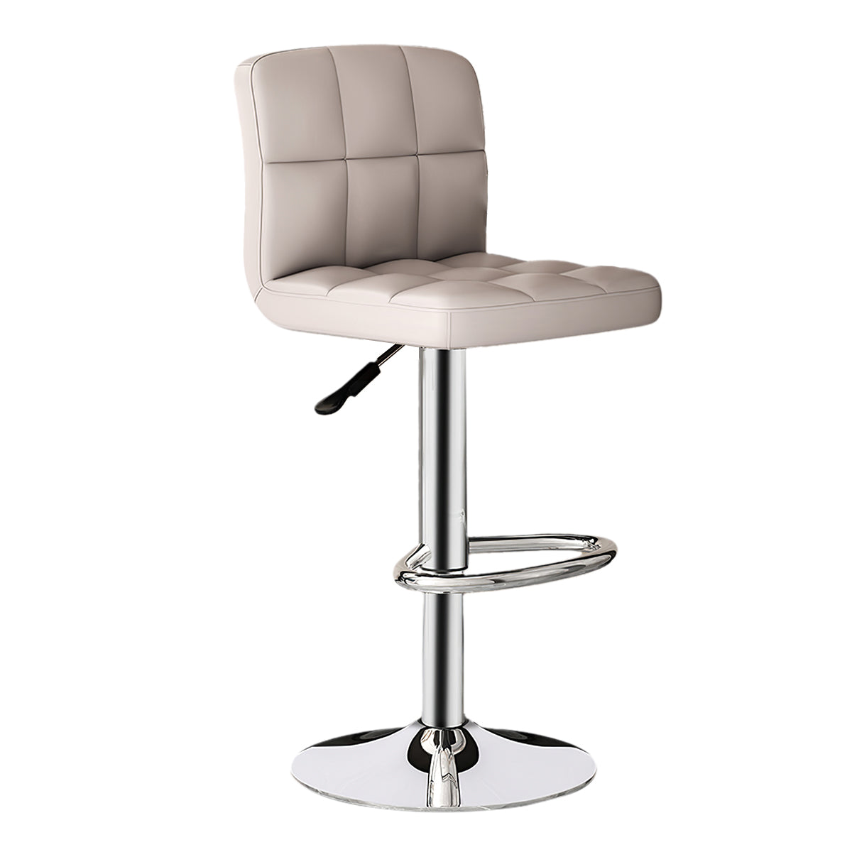 Adjustable Bar Stool with Backrest & Swivel for Commercial and Home