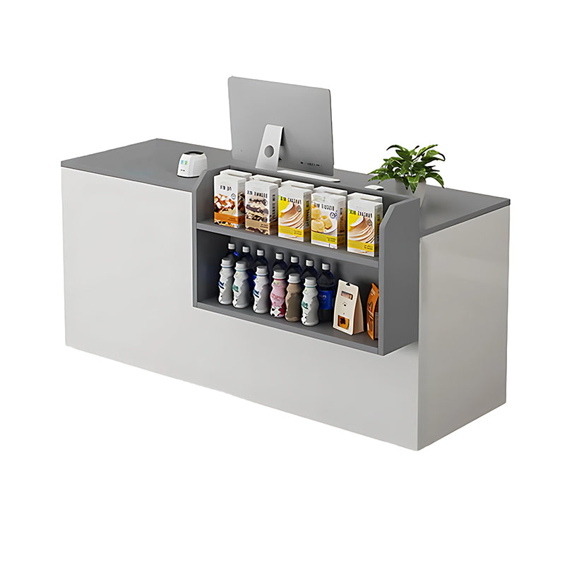 Compact and Simple Counter Cashier Front Desk Reception Desk