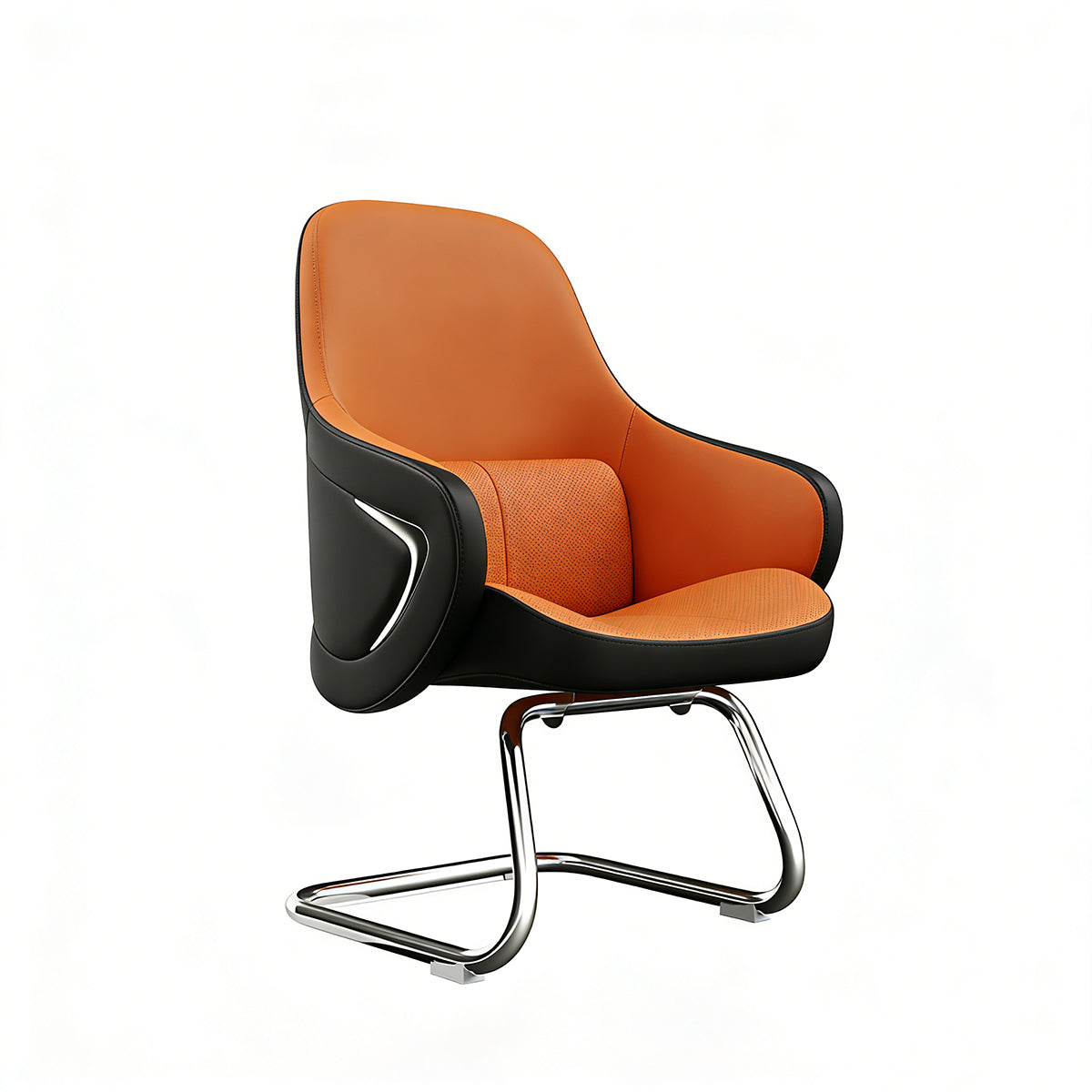 Stylish Office Chair with Headrest and Height Adjustment for Home & Office