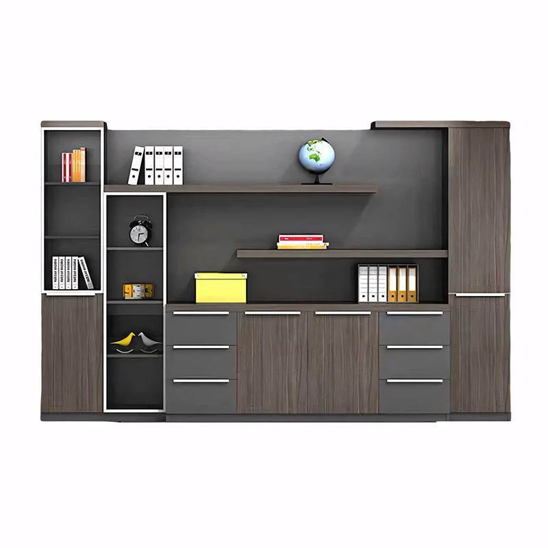 Office File Cabinet with Wooden Material