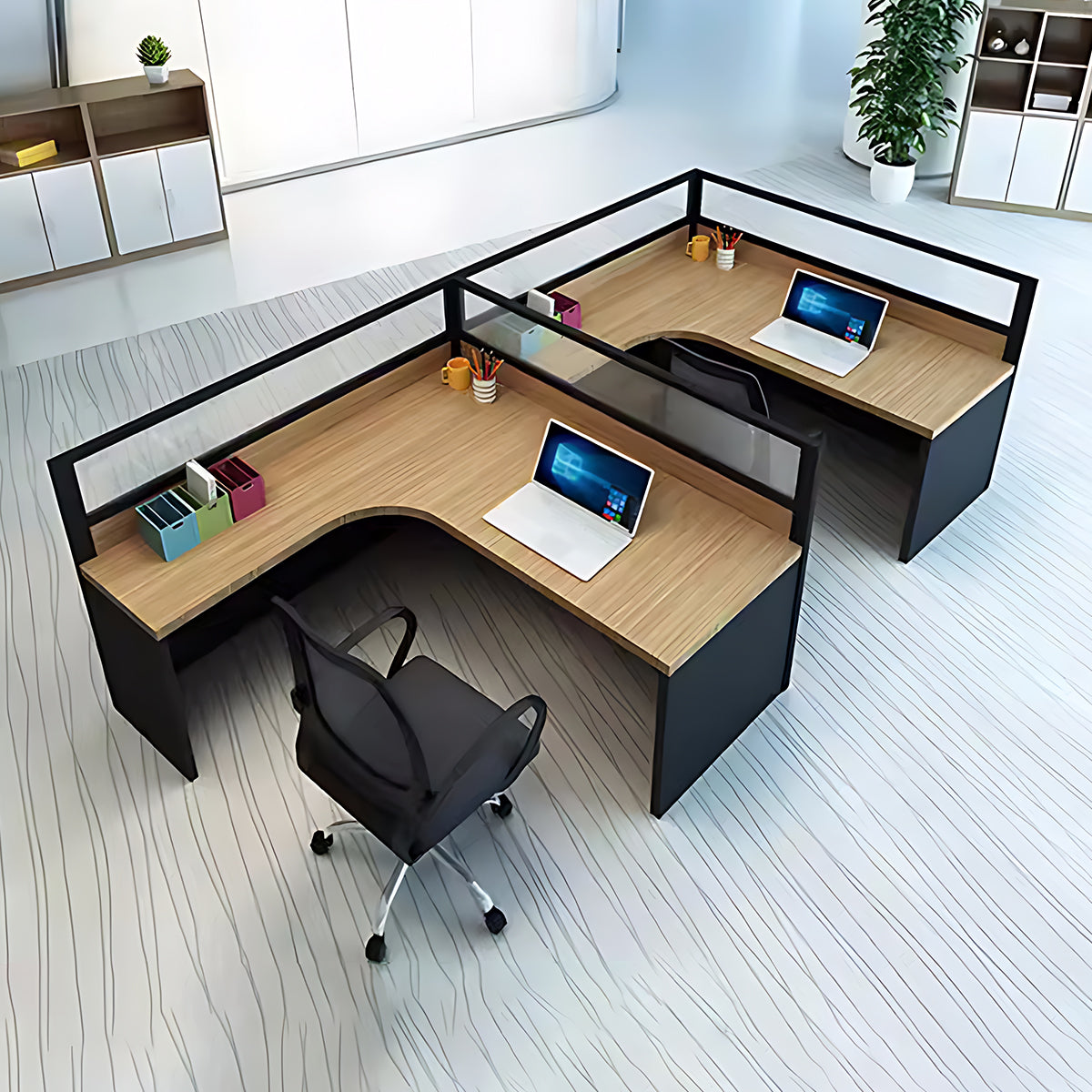 A Screen Office with Multiple Styles and Two Way Options