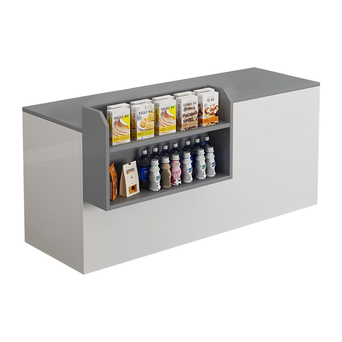 Compact and Simple Counter Cashier Front Desk Reception Desk