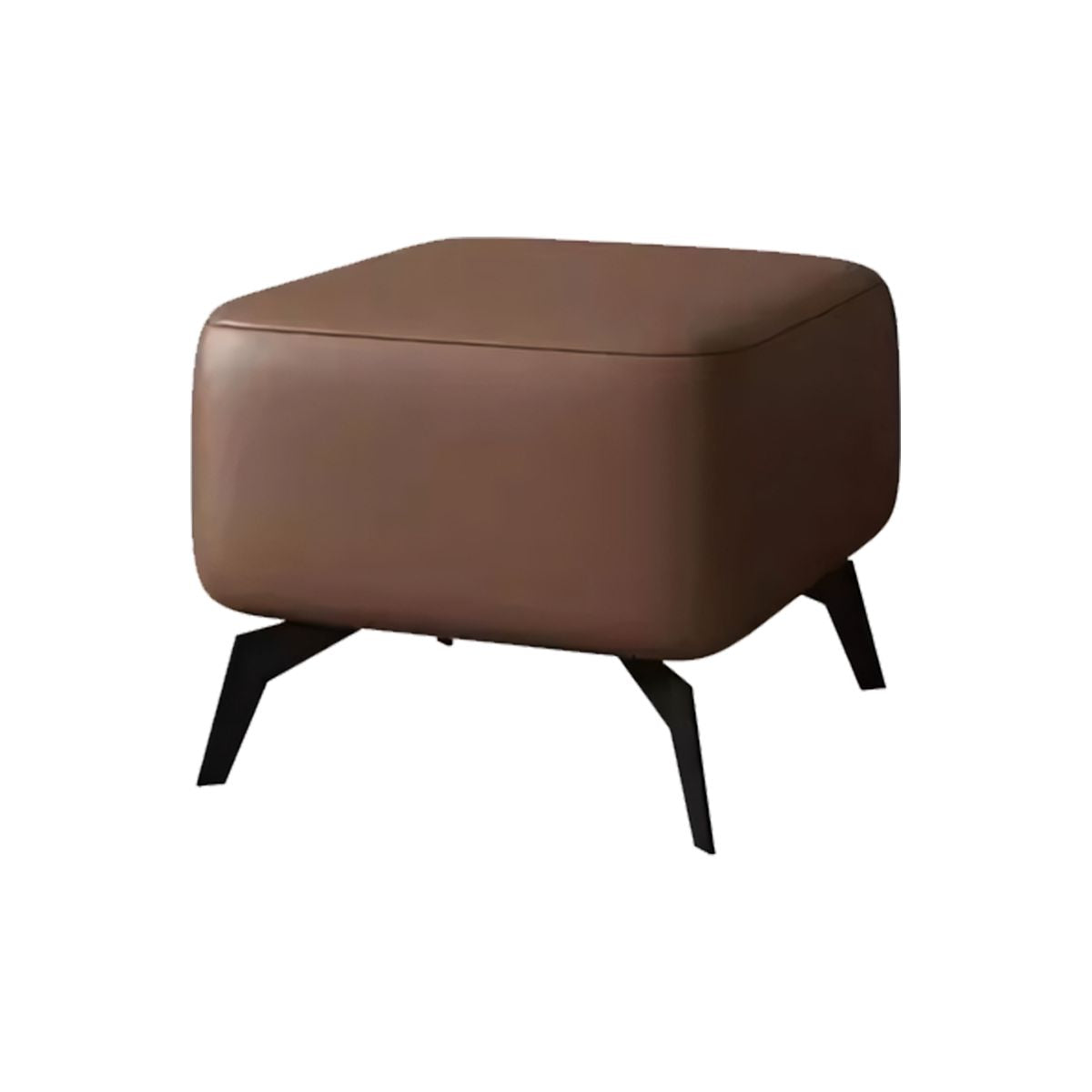 Italian-Style Accent Chair with Metal Legs