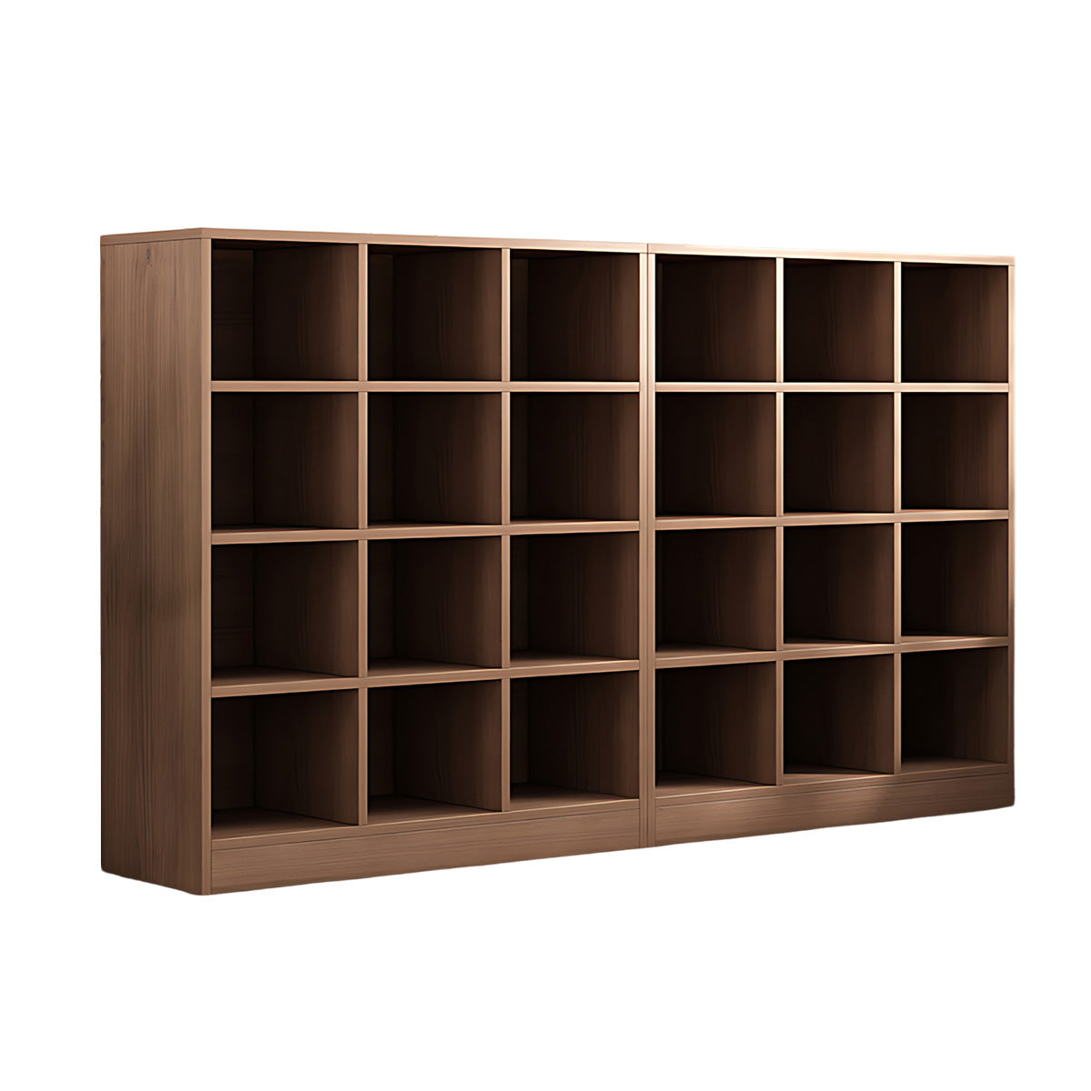 Storage Cabinet, product detail view, Versatile Solid Wood Storage Cabinet With Deep Open Storage & Modular Design finish, for office storage space,...
