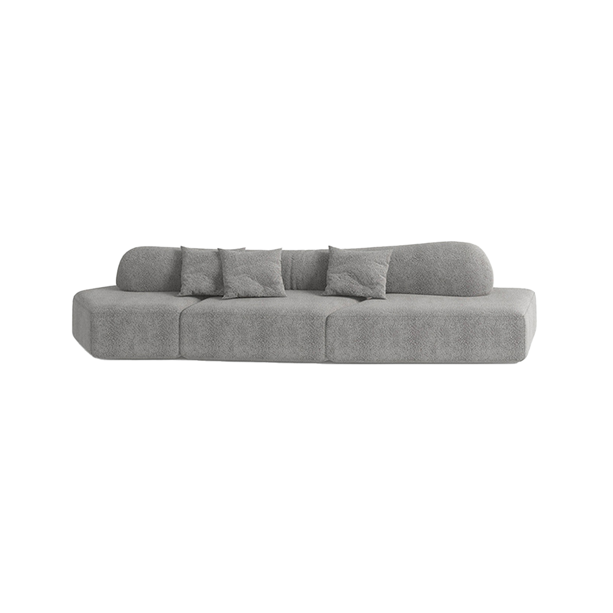 Italian-Inspired Minimalist Modular Backrest Sofa