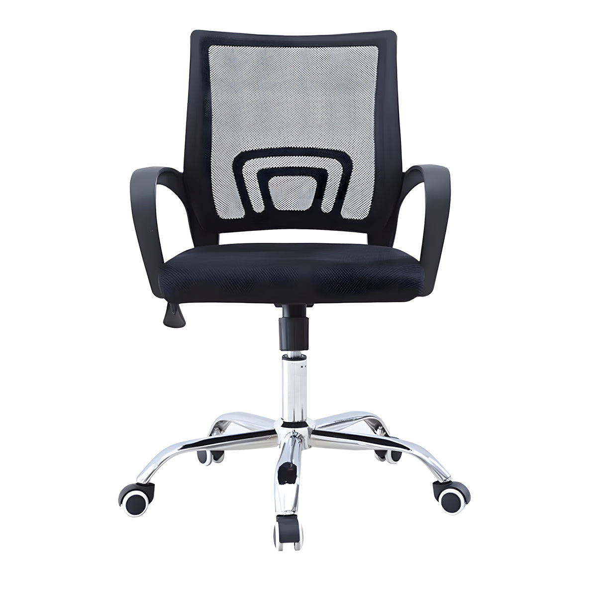 Modular Office Desk Eco-Friendly Board Steel Frame Cable Management