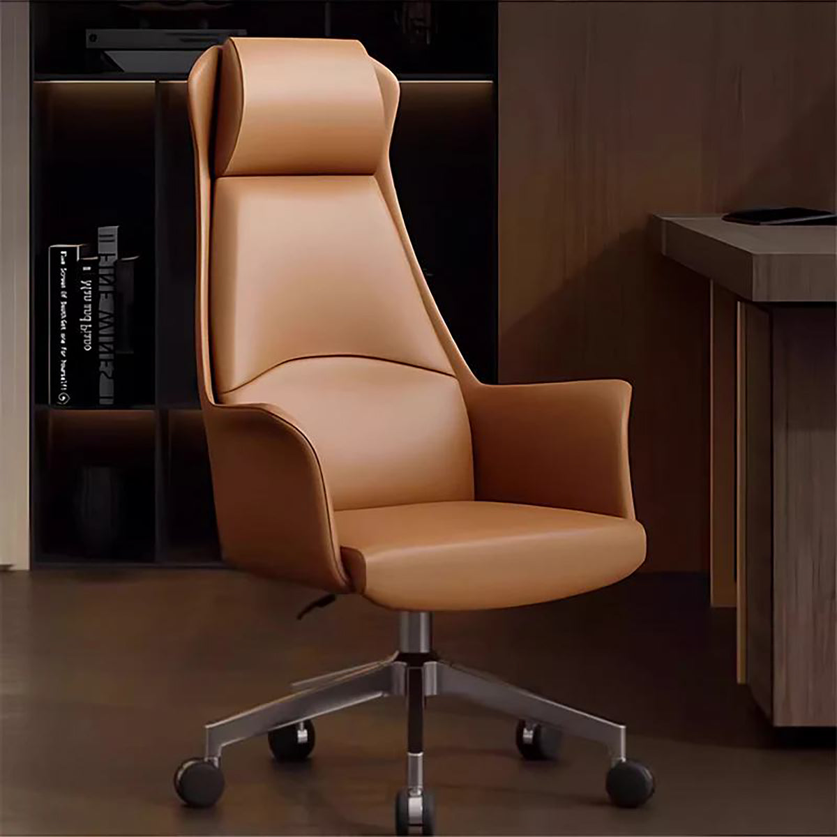 Luxurious Ergonomic Executive Office Chair With Extended Cushion And Smart Recline（Stock Items）