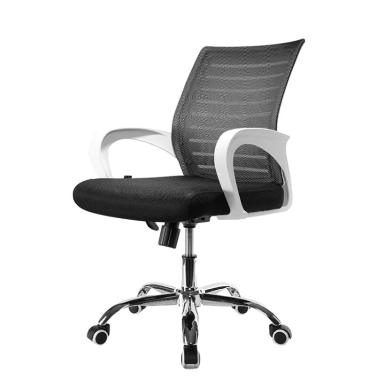 Modern L-Shaped Office Desk with Integrated Shelving & Partition Panels