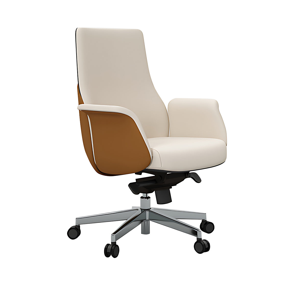 Premium Stylish Gray Conference Table with Track Power Outlet and Elegant Sturdy Legs