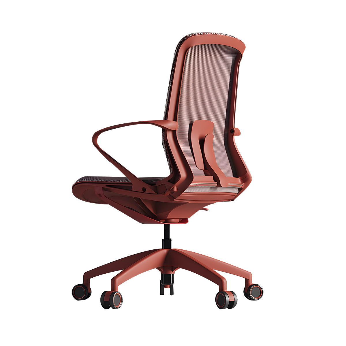 High-End Fashionable Office Desk with Privacy Panels and Sturdy, Practical Legs