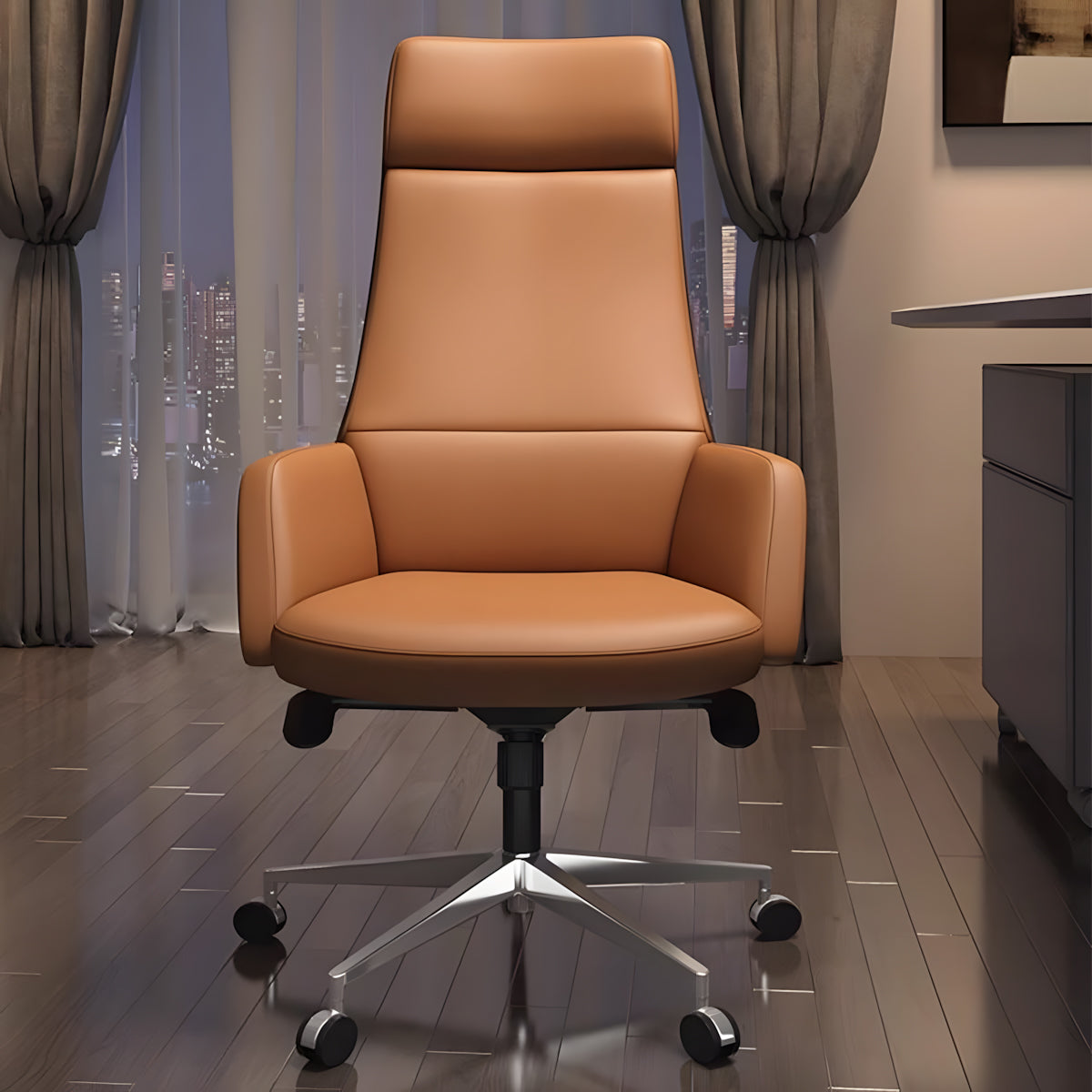 Office Chair, angled product view, for office workstation, ergonomic office furniture