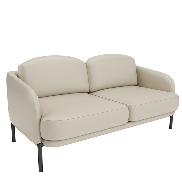 Leisure Coffee Shop Sofa, Booth Seating for Two, in Gray Color