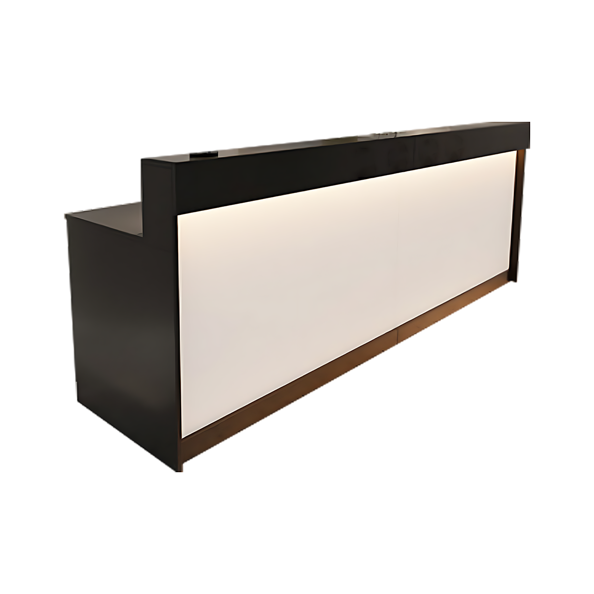 Reception Desk with Light Counter Table with Keyboard Tray and Draw (Stock Items)