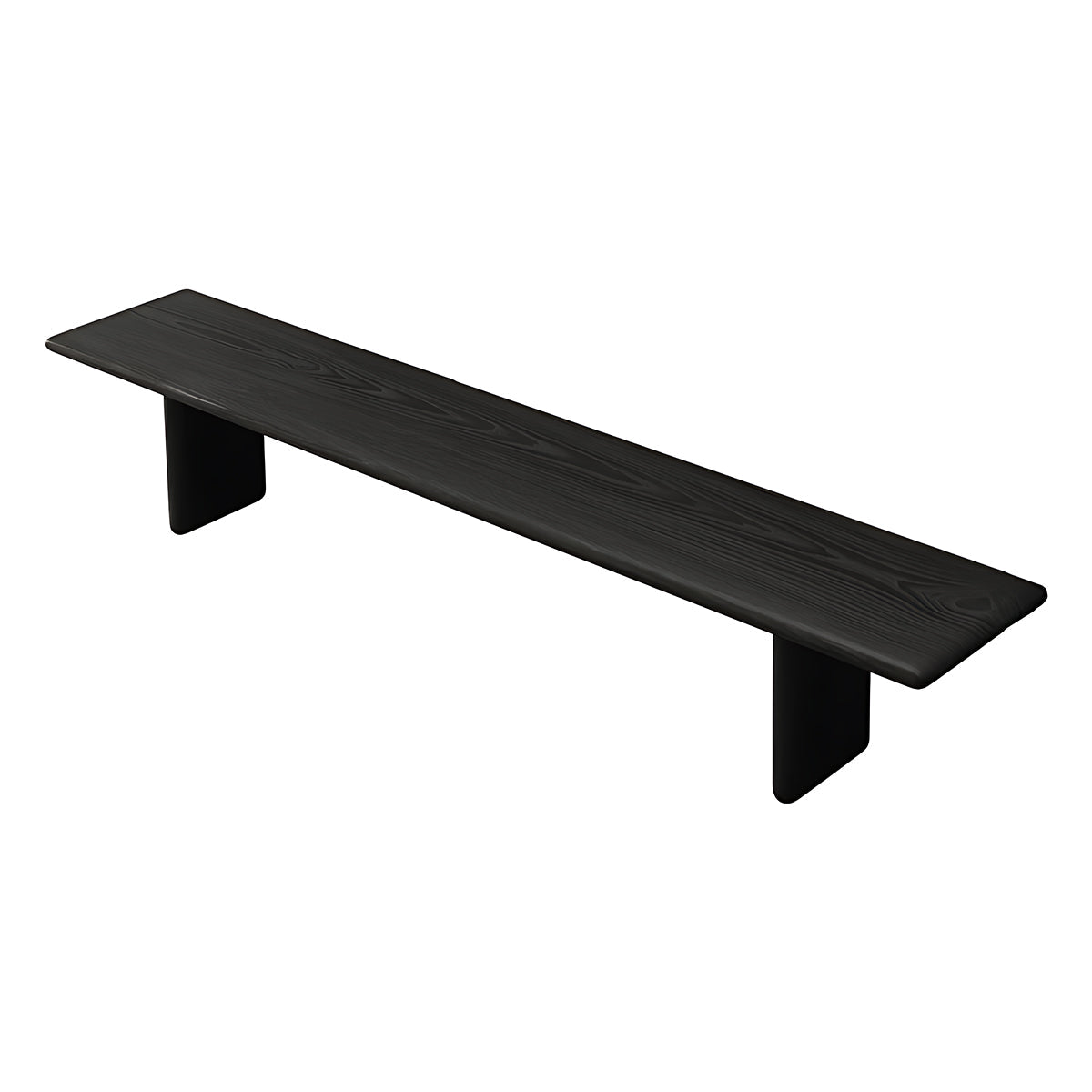Minimalist Premium Rectangular Black Conference Table