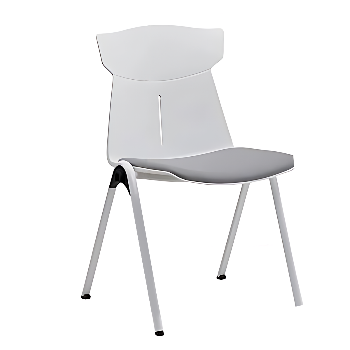 Sturdy Foldable Conference Table with Eco-Friendly Board and Wide Top