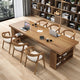 Solid Wood Long Conference Table Negotiation Table