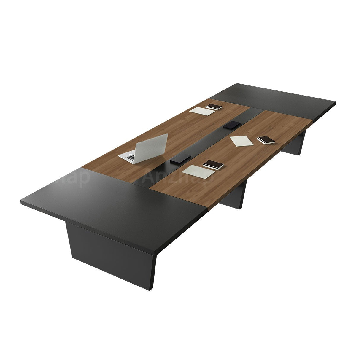 Stylish and Premium Spacious Conference Table with Two-Tone Design（Stock Items）