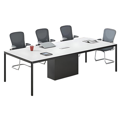 Rectangular Conference Table Wrapped In Aluminum