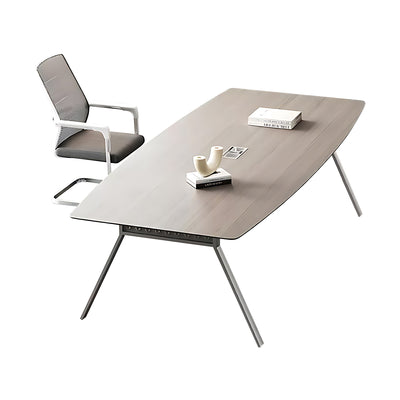 Simple Oval Conference Table Office Desk Negotiation Table