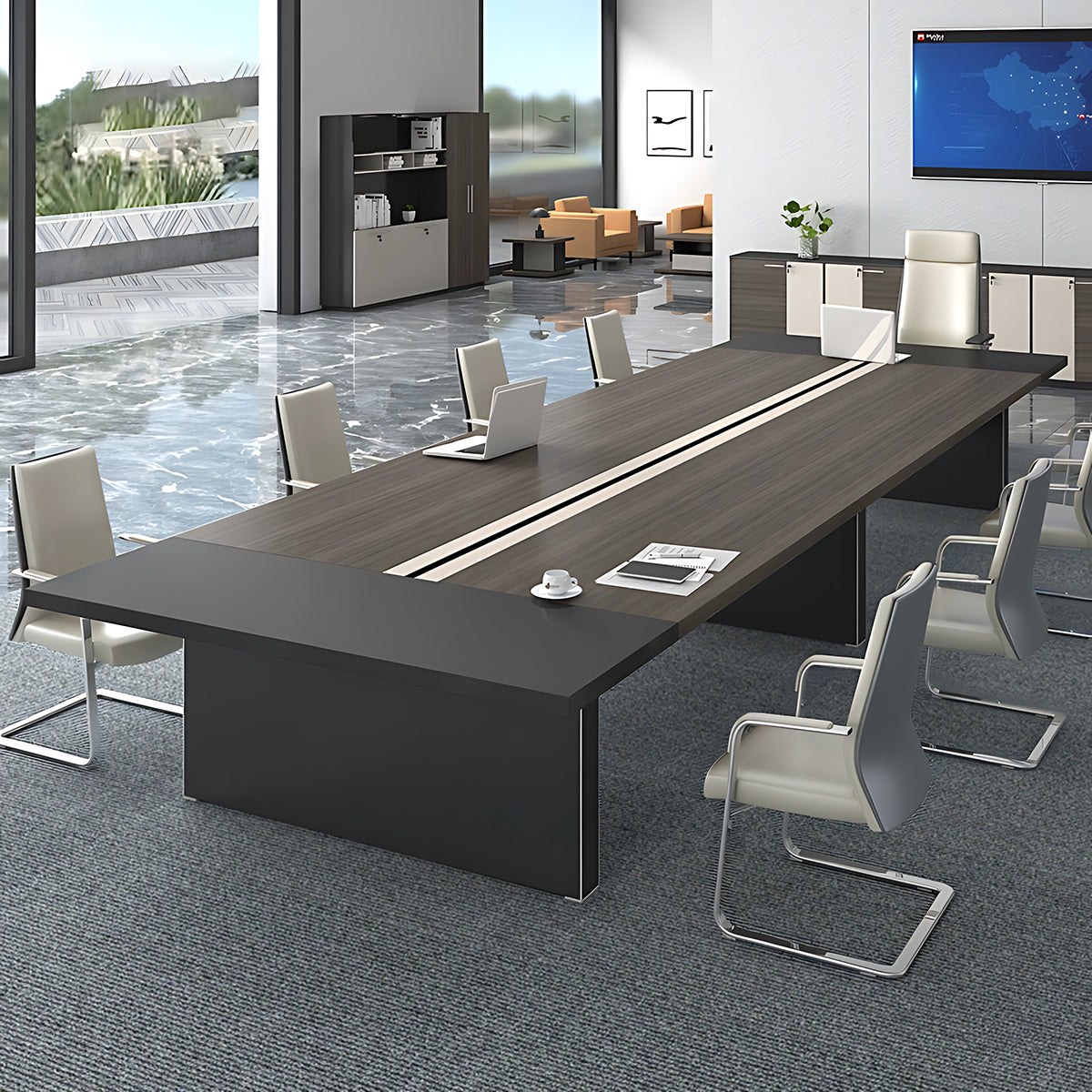 Modern Minimalist Conference Table