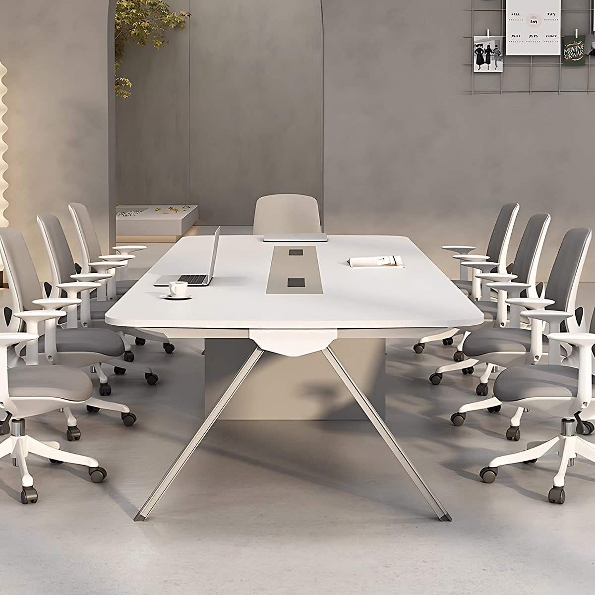 Modern Office Conference Table Set