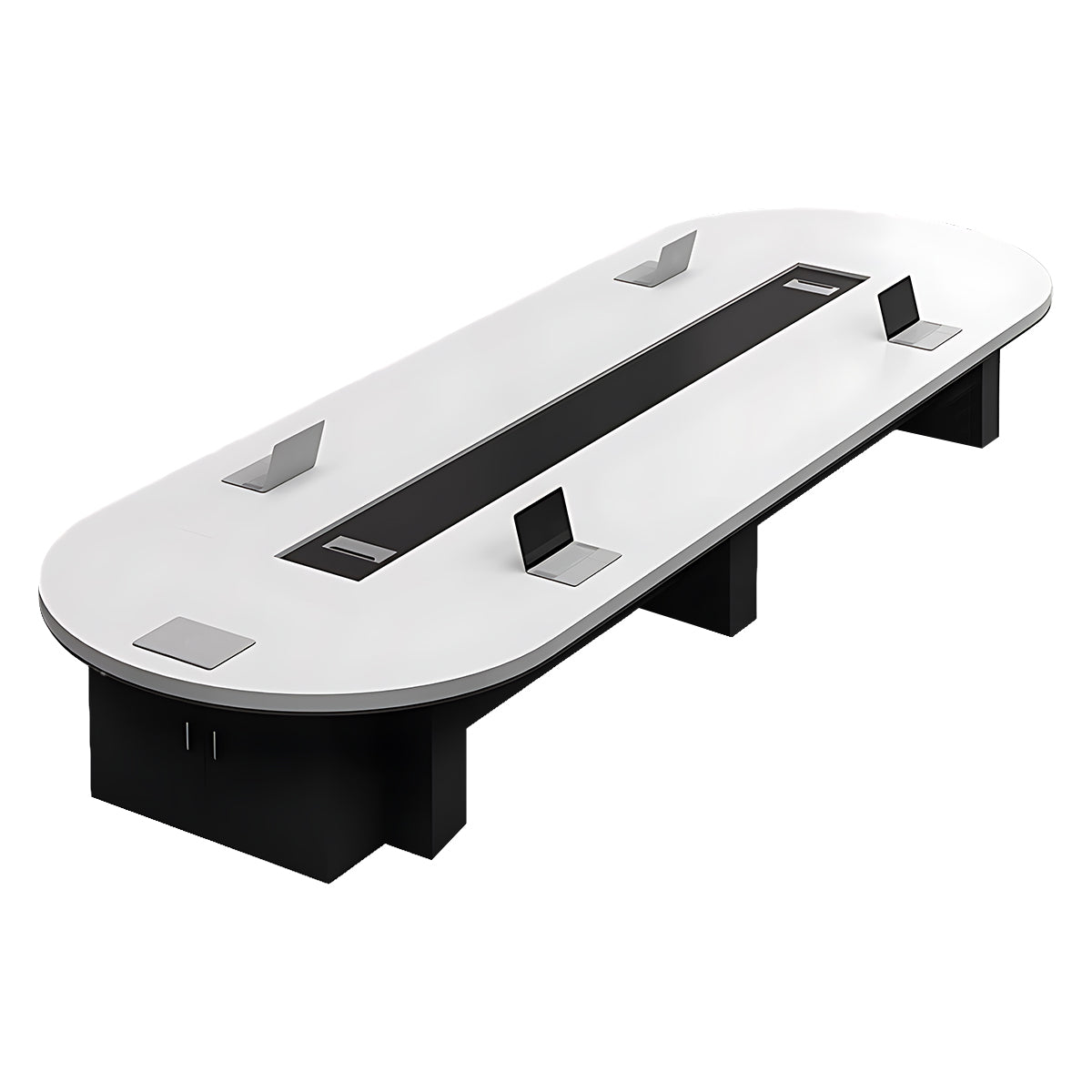 Sleek and Functional Stylish Modern Office Conference Table – Anzhap