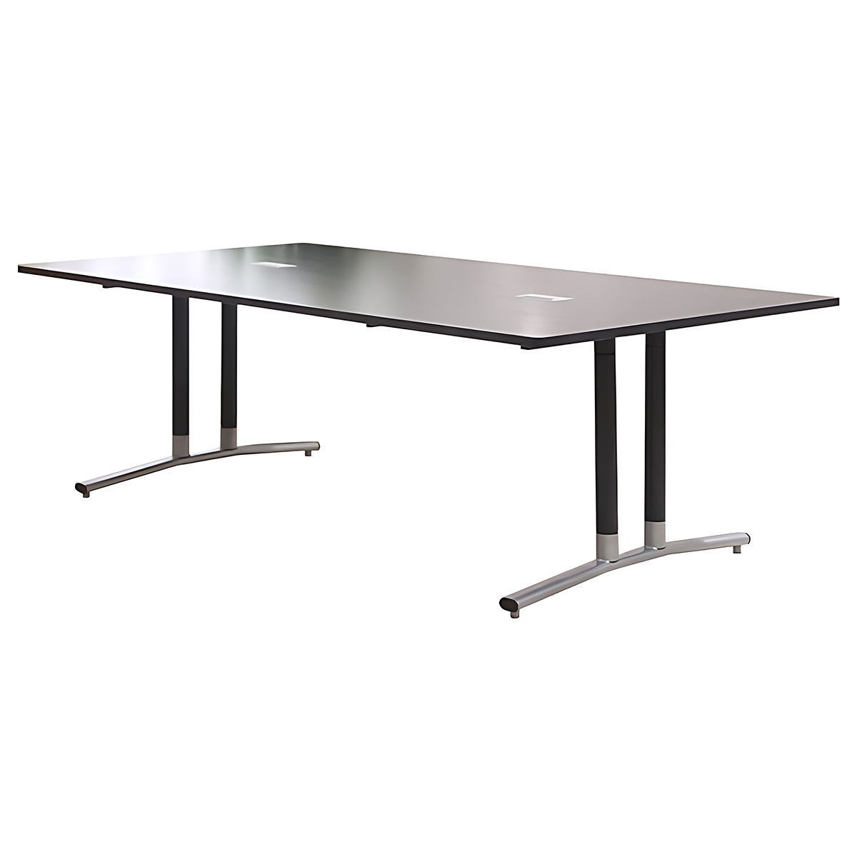 Modern Minimalist Rounded Conference Table