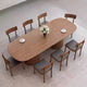 Scandinavian Oval Wood Conference Table