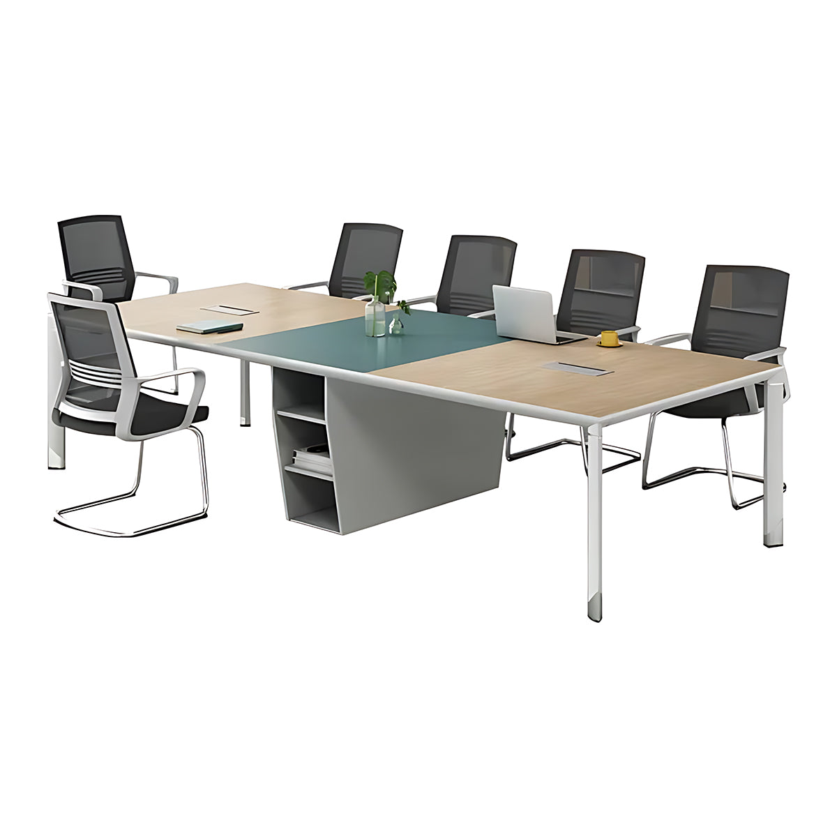 Compact and Stylish Modern Office Conference Table