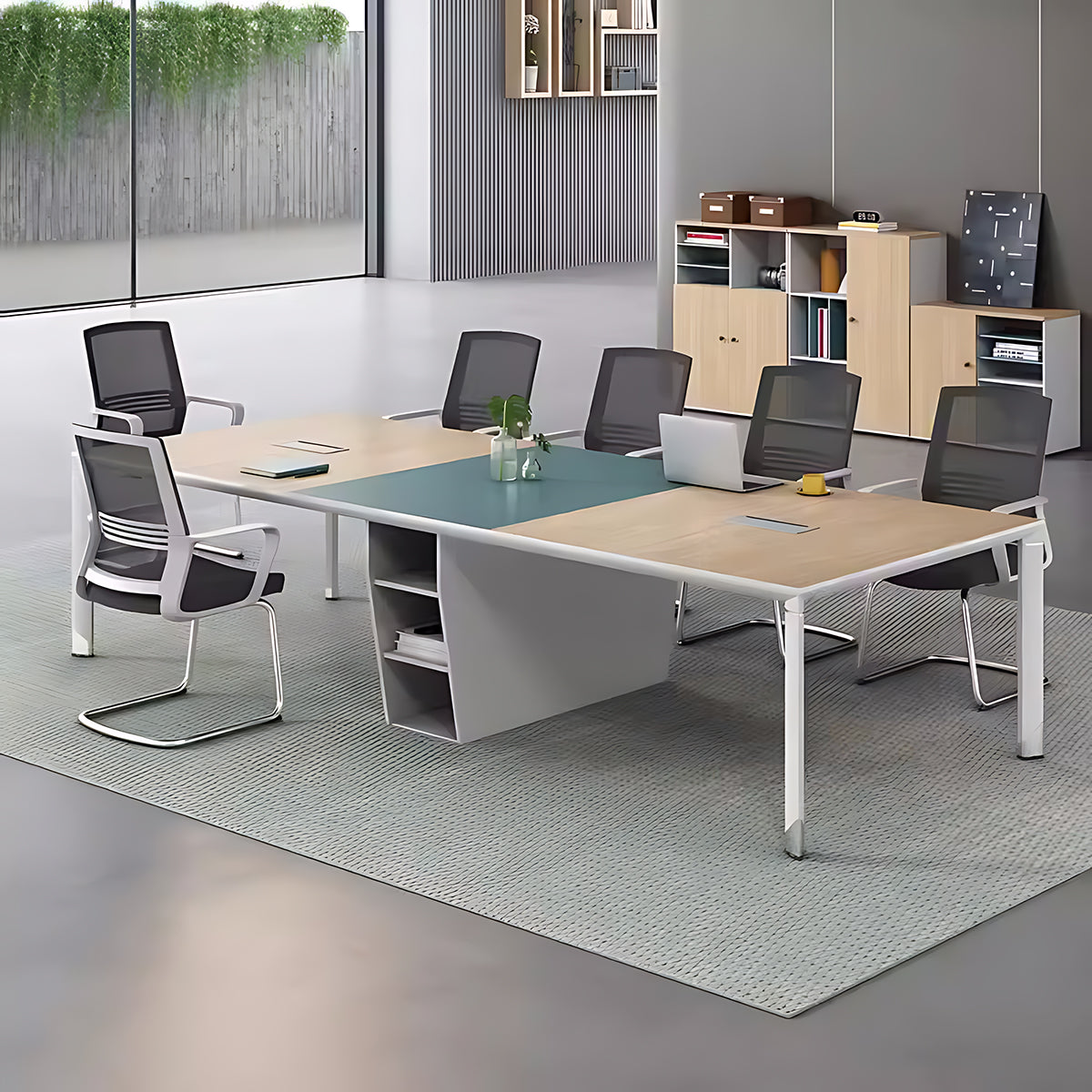 Compact and Stylish Modern Office Conference Table