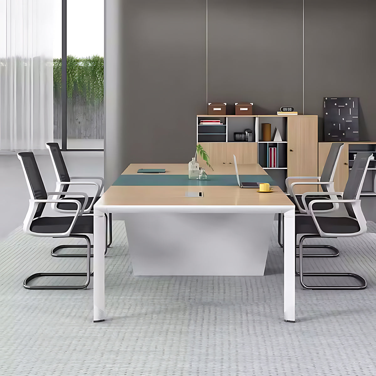 Compact and Stylish Modern Office Conference Table