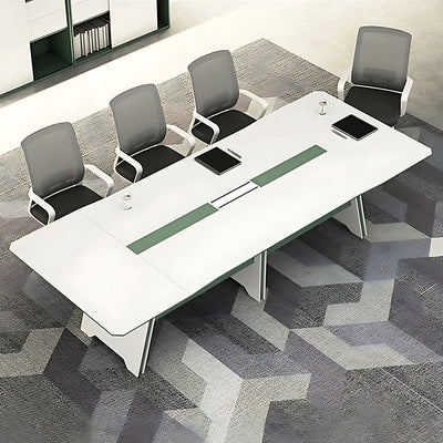 Contemporary Rectangular Conference Table